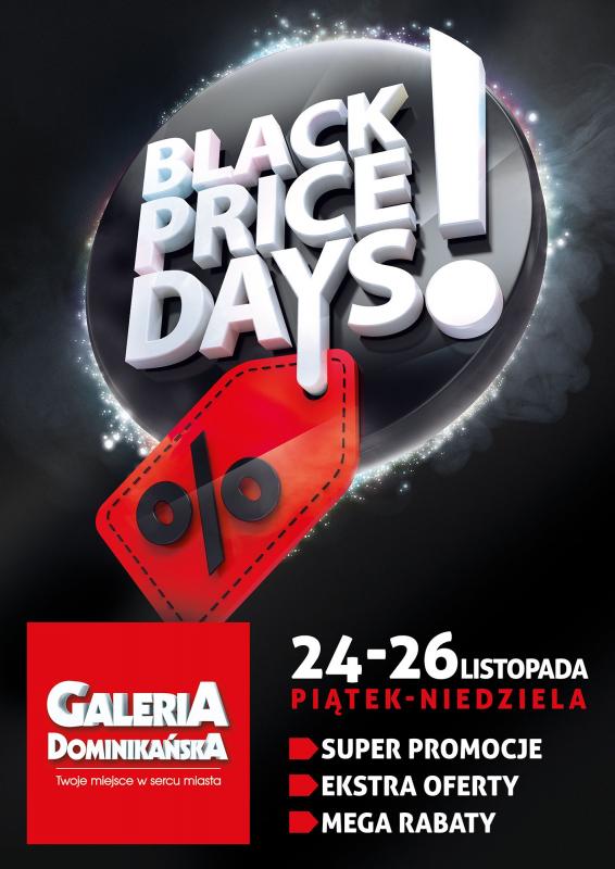 Black Price Days w Galerii Dominikaskiej