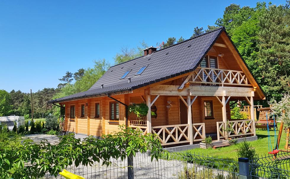 Dom z bali drewnianych - estetyka i ekologia